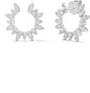 HEARTS ON FIRE Aerial Diamond Sunburst Earrings