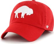 '47 Men's '47 Red Buffalo Bills Gridiron Classics Franchise Legacy Fitted Hat
