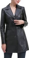 Kimi & Kai Women's Rylee Leather Walking Coat