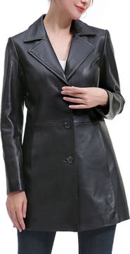 Kimi & Kai Women's Rylee Leather Walking Coat
