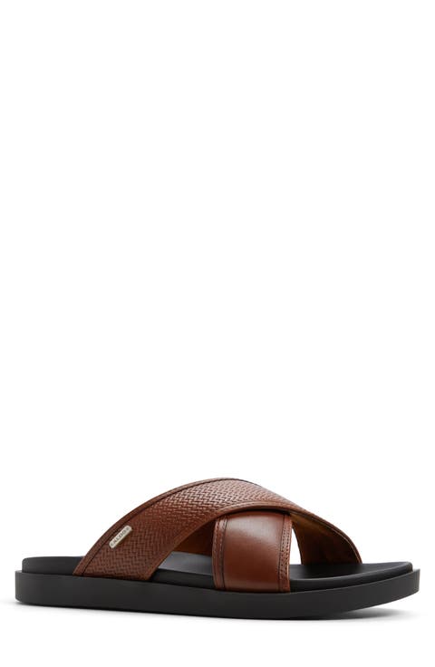 【ALDO】 ★ フラット スライド サンダル ★MARIESOLEIL★BROWN Mariesoleil Medium Brown Women's Flat Sandals | ALDO Shoes