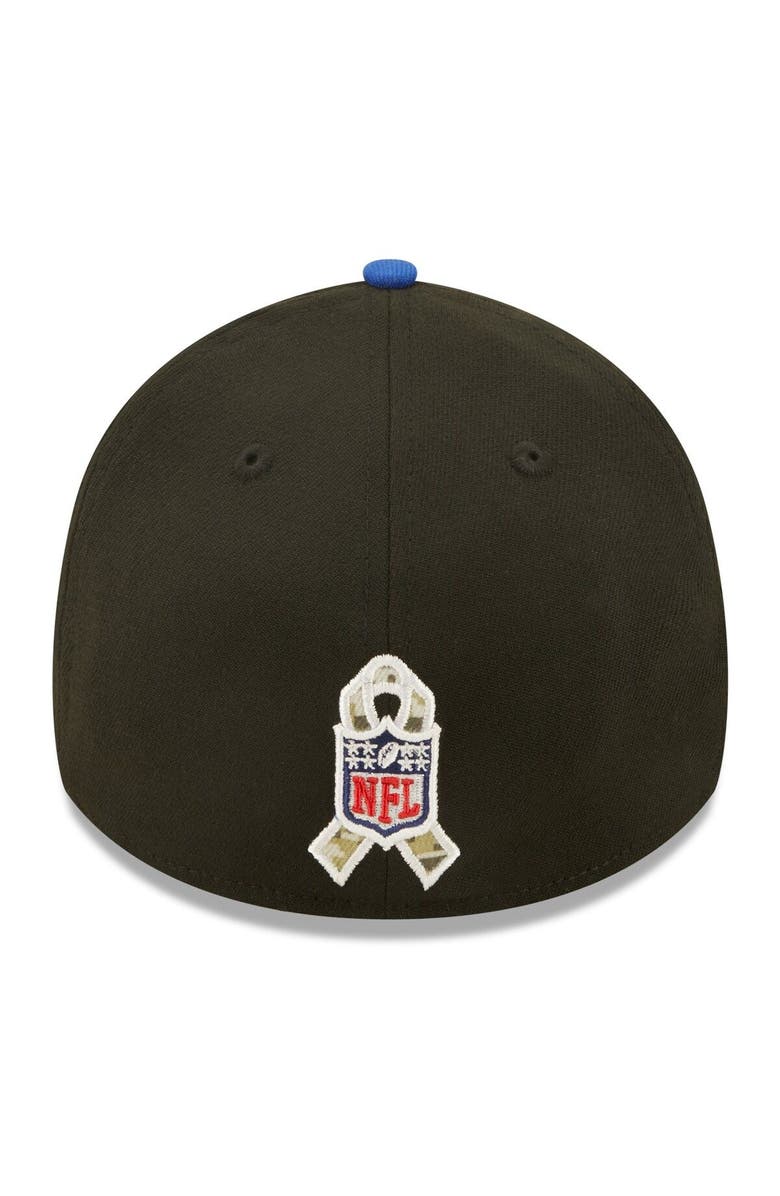 New Era Men's New Era Black/ New York Giants 2022 Salute To Service 39THIRTY Flex Hat, Alternate, color, 