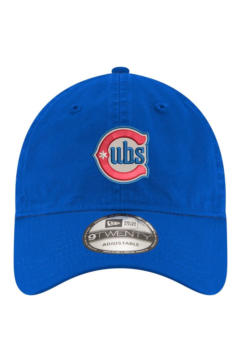 Men's New Era  Royal Chicago Cubs Blues 9TWENTY Adjustable Hat, Alternate, color, Royal