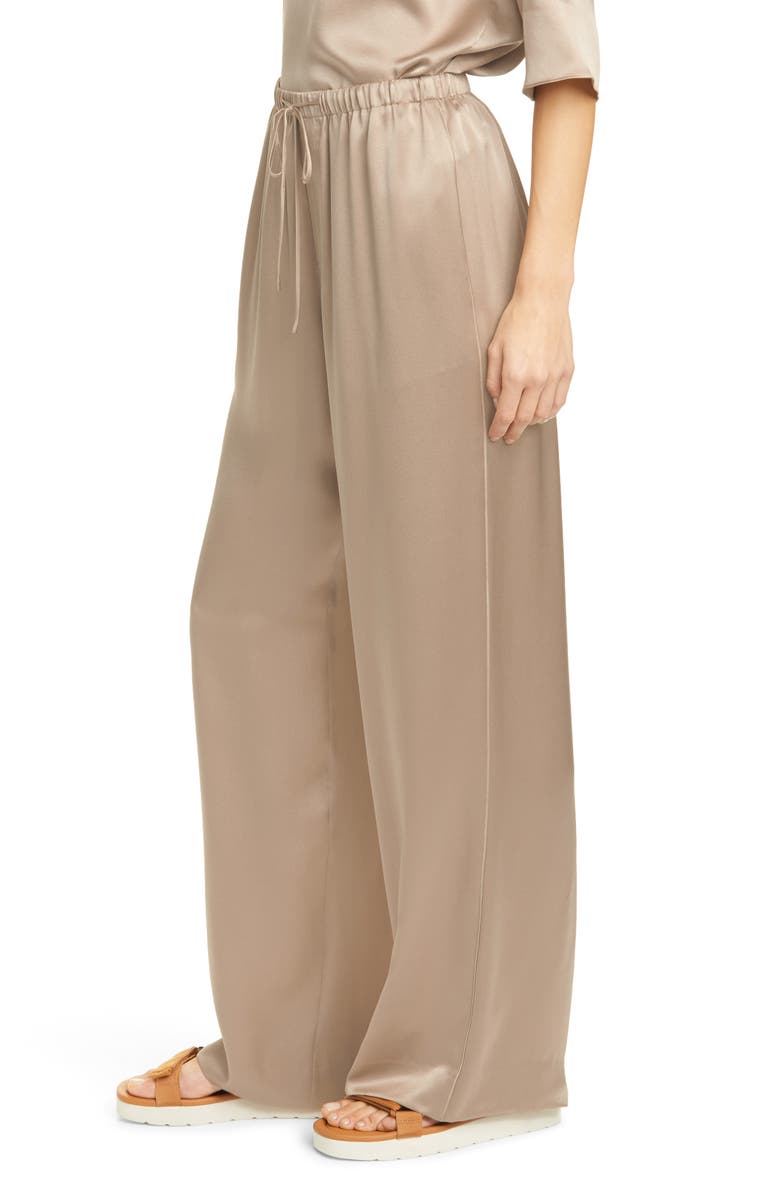 Vince Silk Drawstring Pants, Alternate, color, 