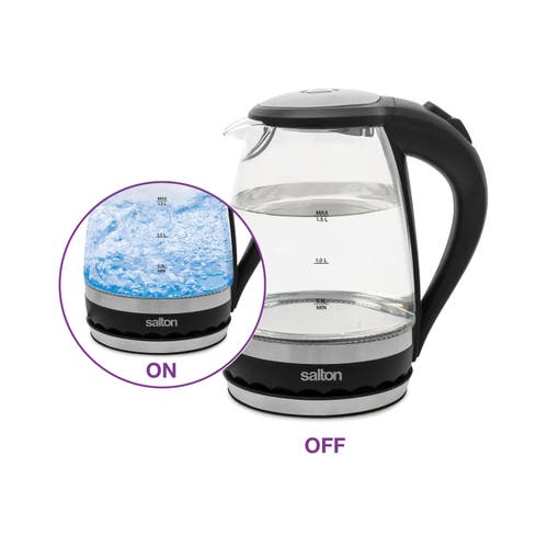 Salton Cordless Electric Kettle In Black