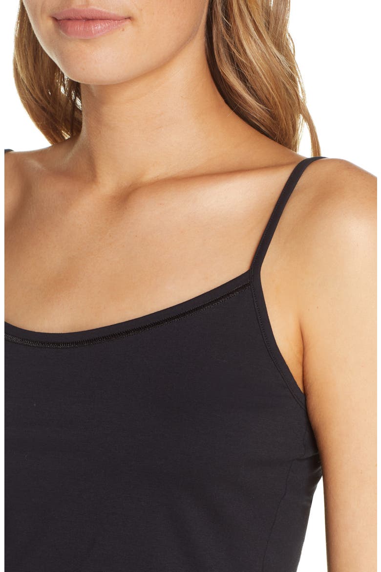 Cotton Sensation Camisole, Alternate, color, BLACK