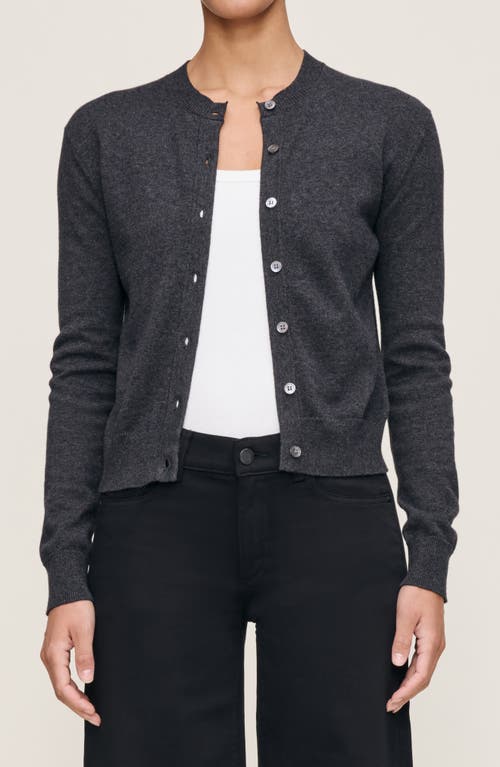 Dl1961 Brinn Cotton & Cashmere Cardigan In Brown
