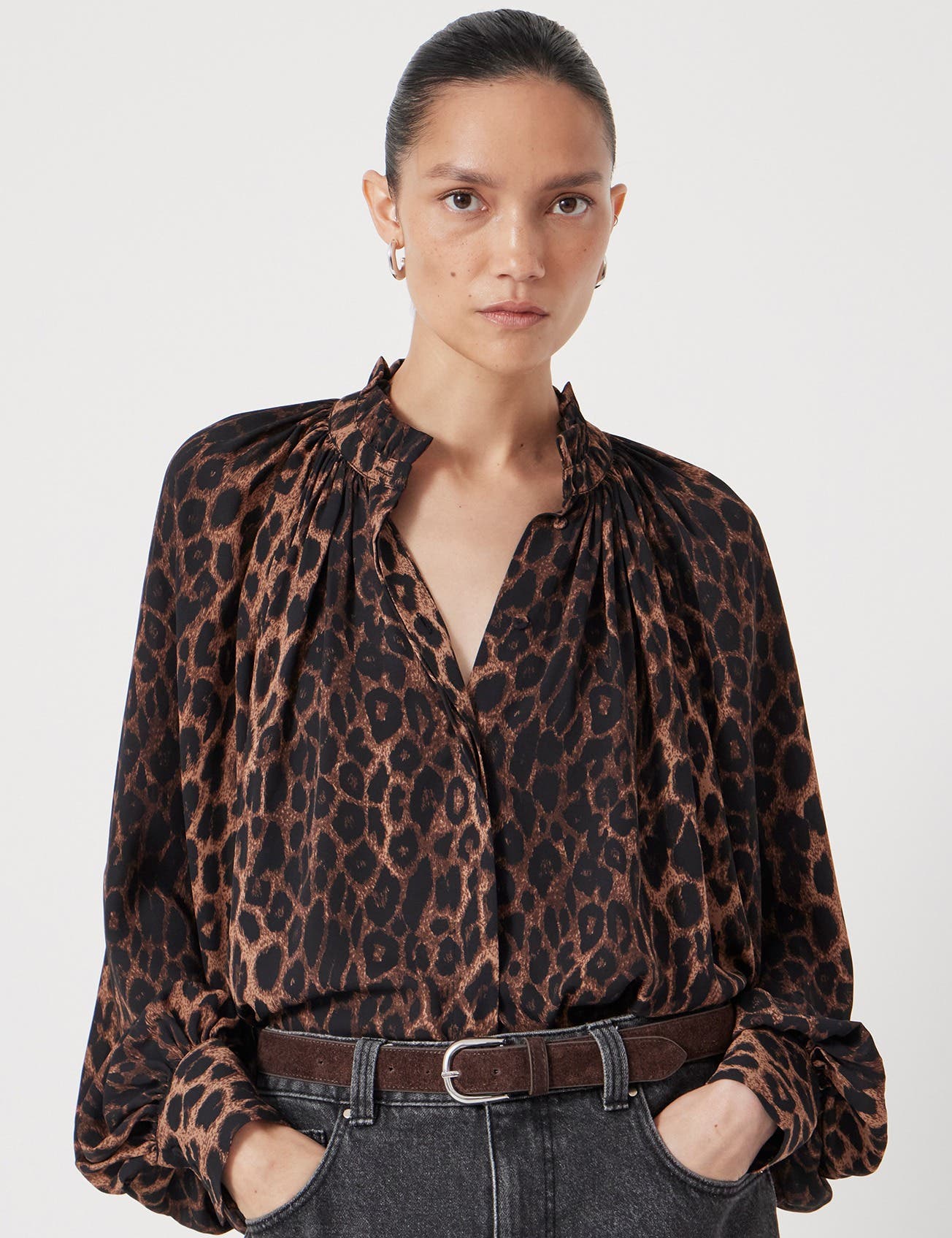Fleur Floaty Chiffon Blouse - image 3