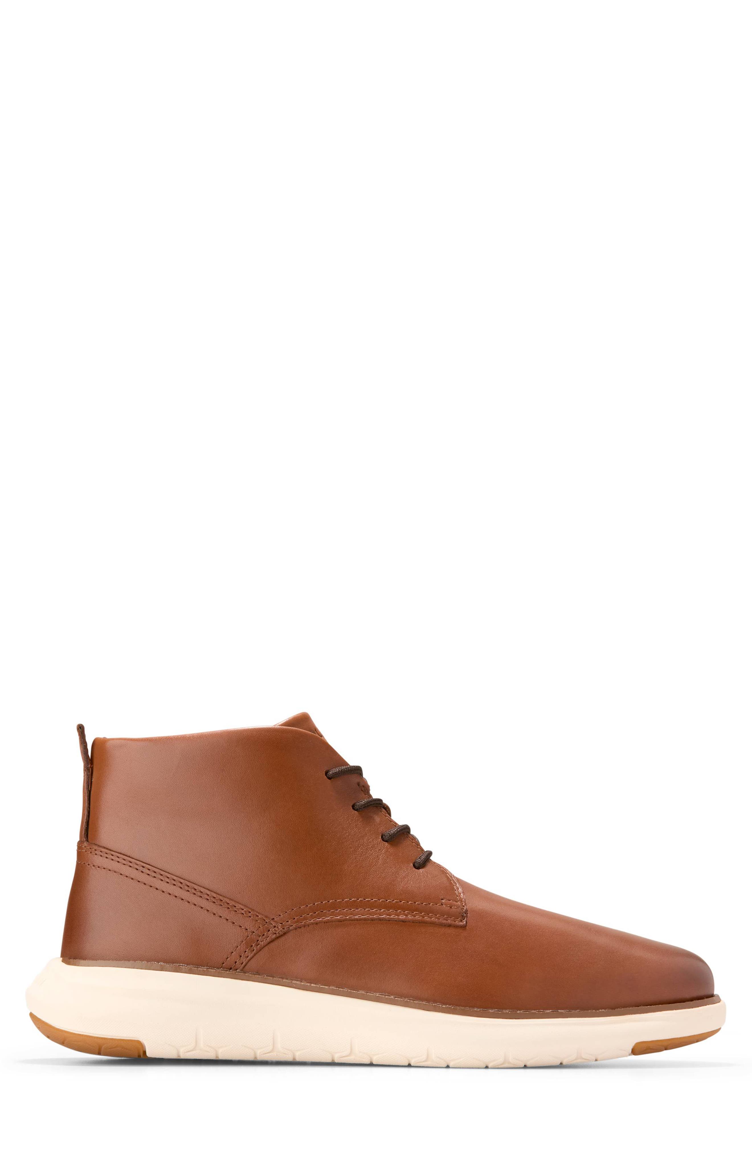Cole Haan Grand Remix Chukka Boot, Alternate, color, British Tan / Ivory