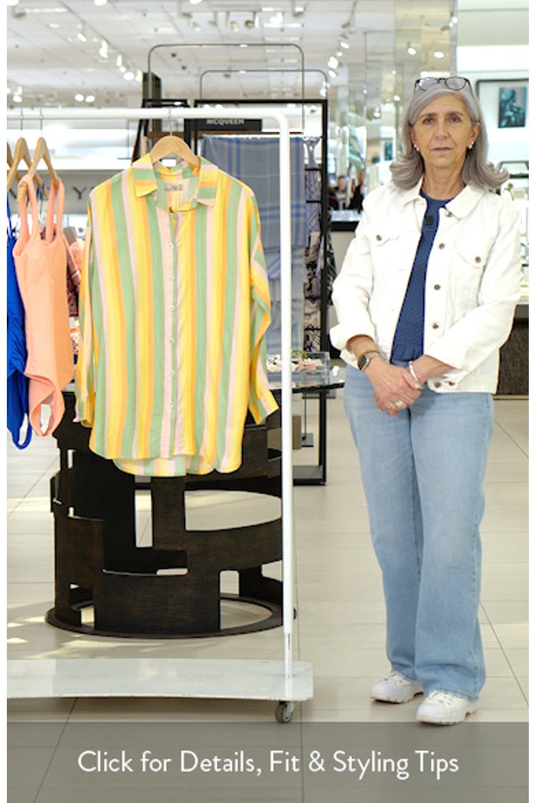 Rhythmic Lines Dreambound Cover-Up Shirt video