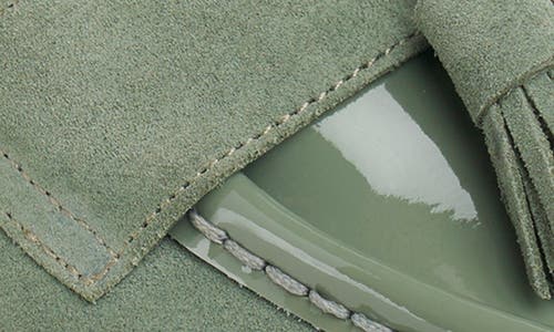 The Office Of Angela Scott Ms. Kelly Platform Loafer In Green