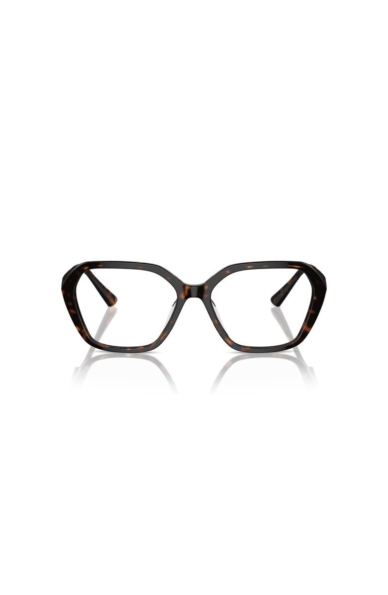 Jimmy Choo 55mm Butterfly optical glasses, Alternate, color, Tortoise