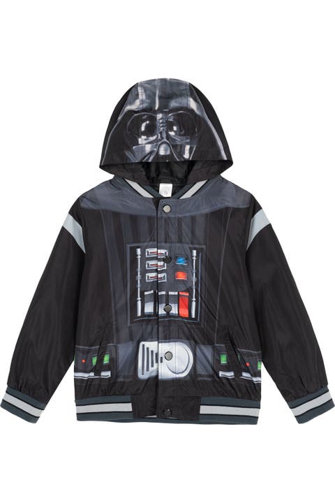 Darth Vader Cosplay Hooded Bomber Jacket