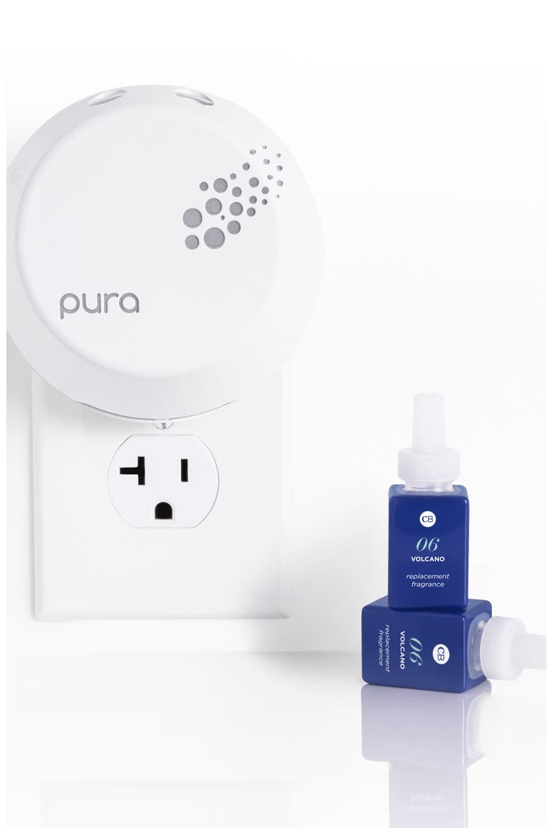 x Capri Blue Smart Home Diffuser & 4 Fragrance Refills Set, Alternate, color, BLUE