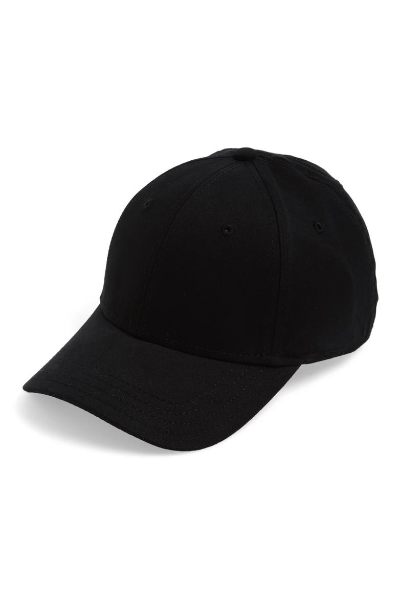 'The Directors' Baseball Cap, Main, color, BLACK
