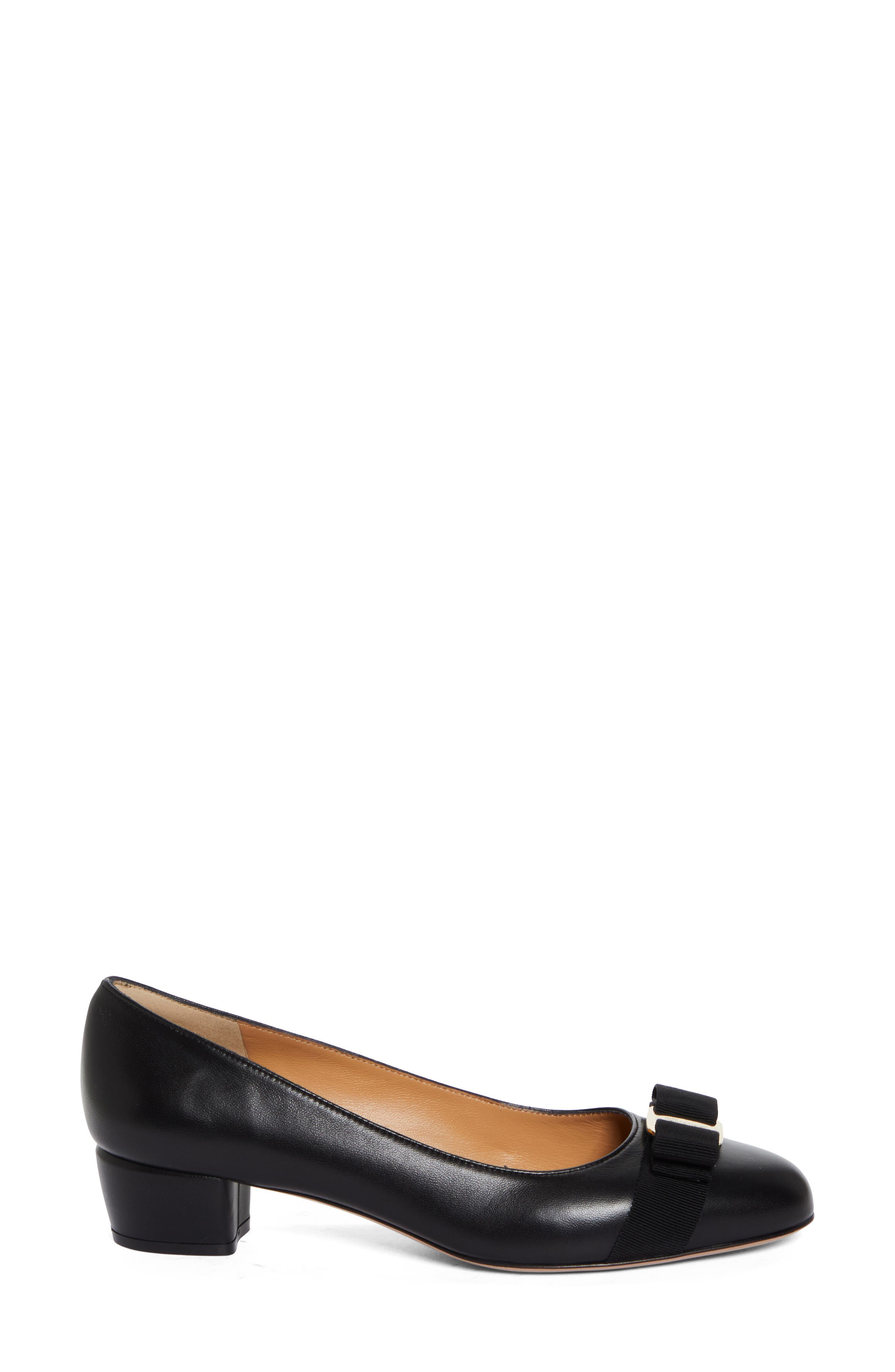 FERRAGAMO Vara Soft Pump, Alternate, color, Black