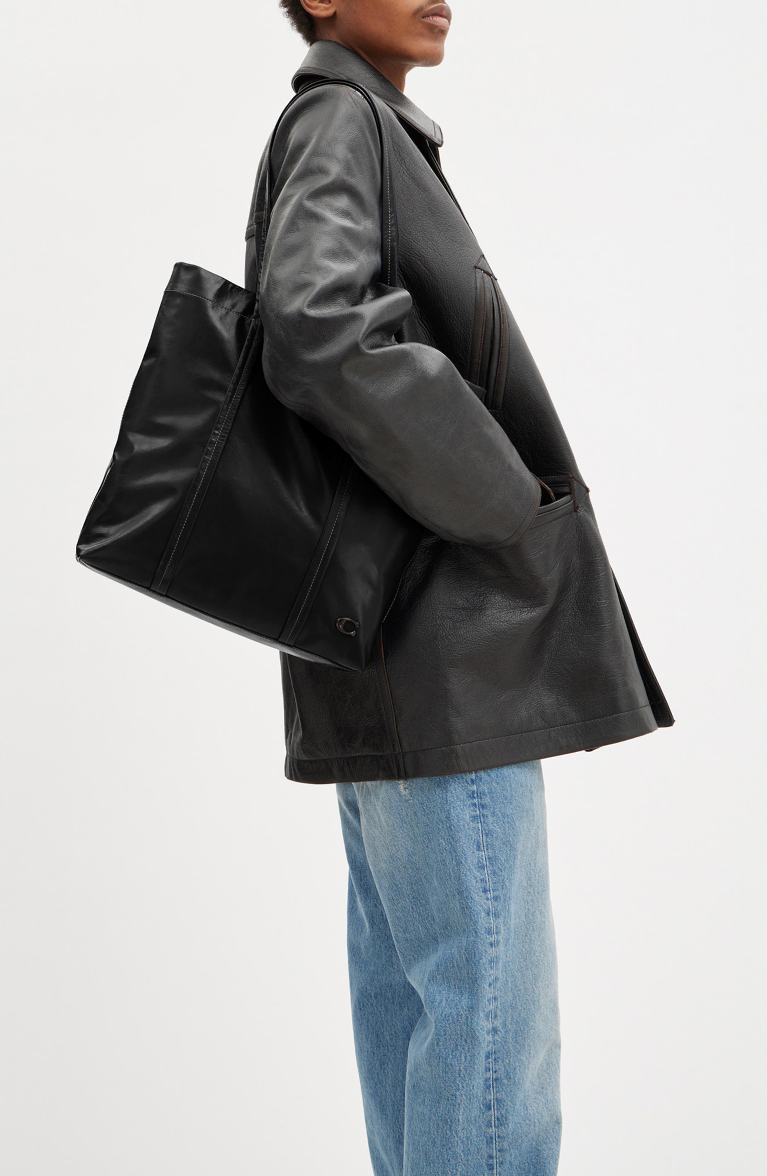 COACH Hall Tote, Alternate, color, 