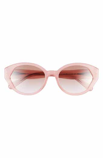 COACH 55mm Gradient Oval Sunglasses
