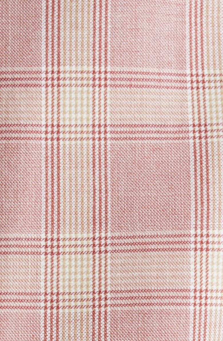 Marni Check Double Breasted Wool Blend Double Face Coat, Alternate, color,