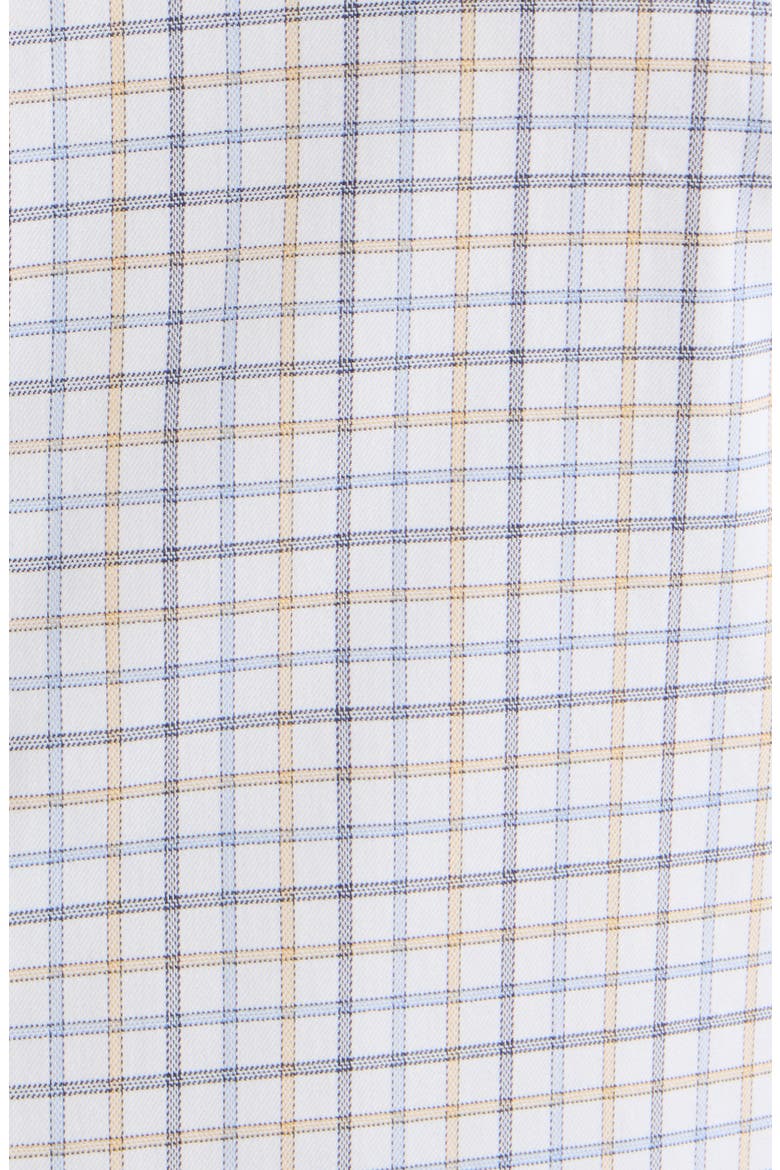 Bruce Crown Lite Plaid Performance Button Down Shirt, Alternate, color, NAVY