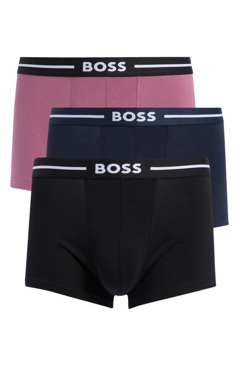 3-Pack Stretch Cotton Trunks