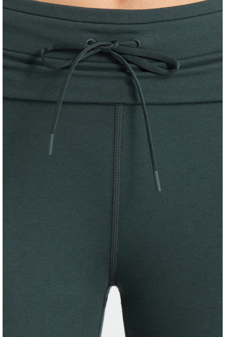 Weekend French Terry Pants, Alternate, color, GREEN TIMBER