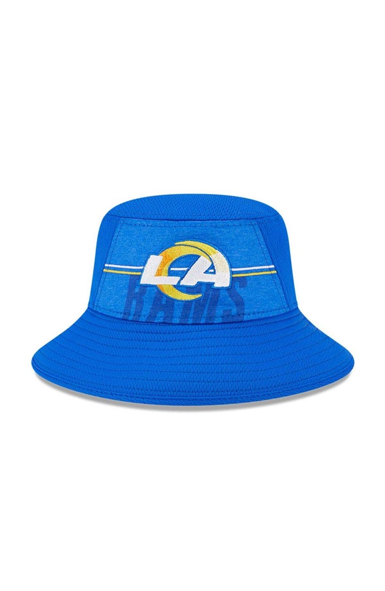 New Era Men's New Era  Royal Los Angeles Rams 2023 NFL Training Camp Stretch Bucket Hat, Alternate, color, Royal