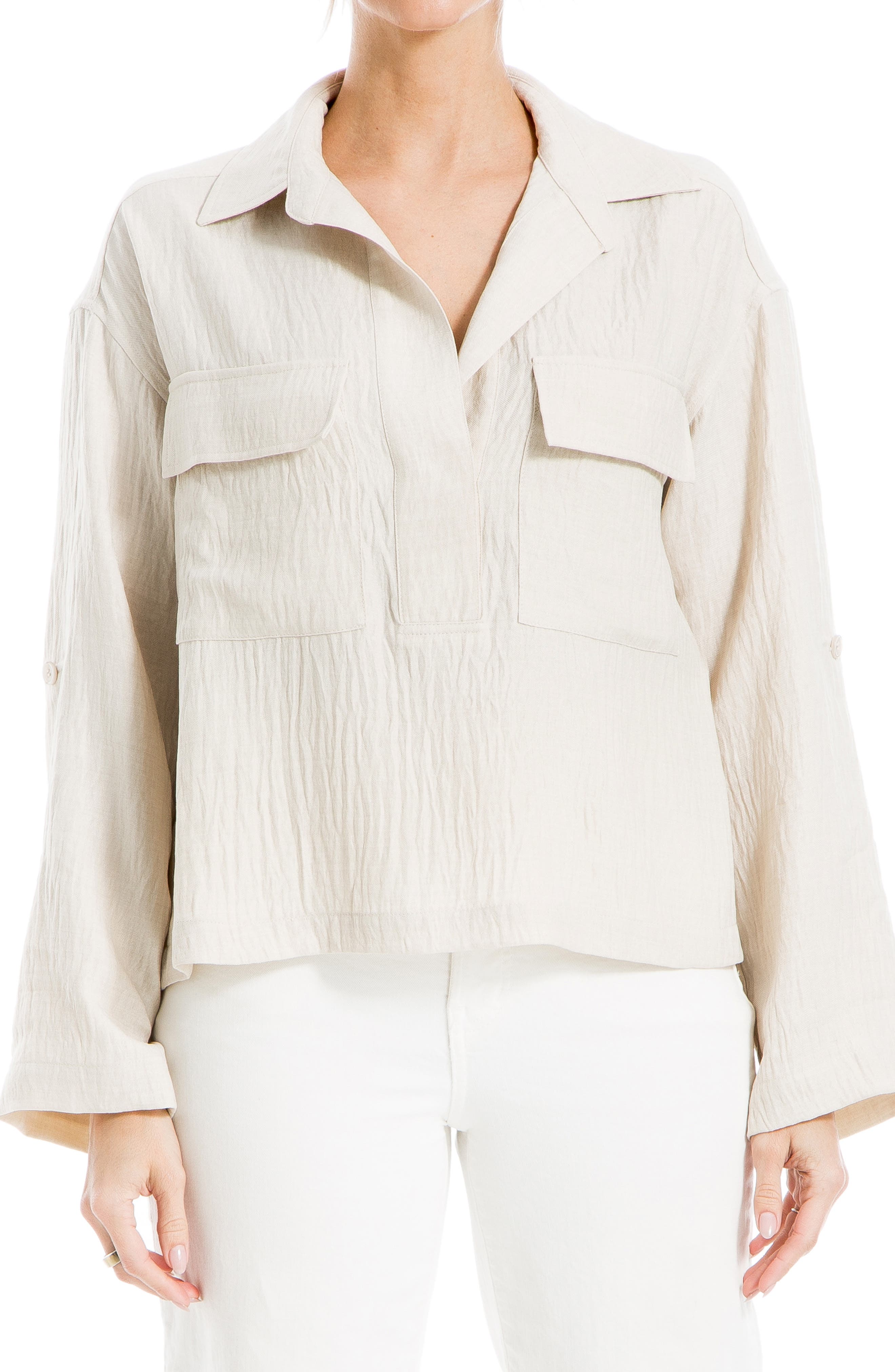 Collared Textured Shirt - image 5