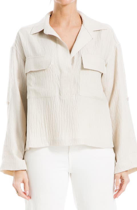 Collared Textured Shirt