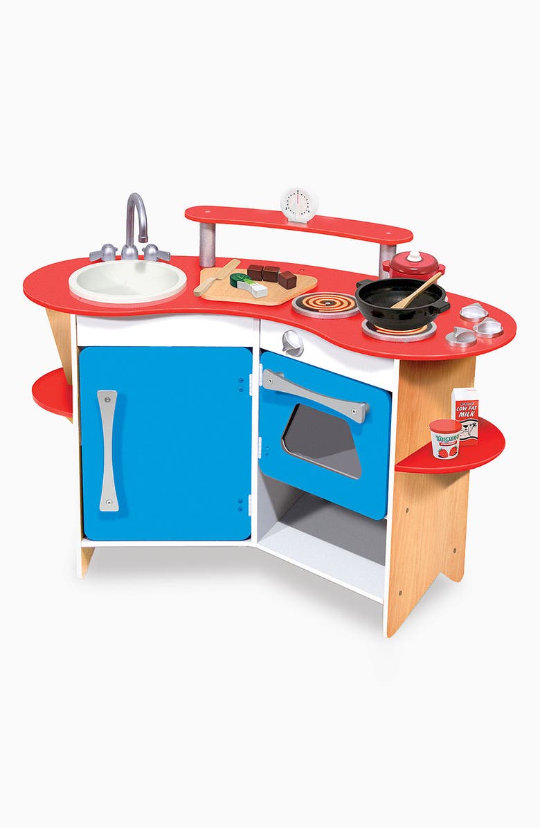 Melissa & Doug 'Cook's Corner' Wooden Play Kitchen, Alternate, color, 