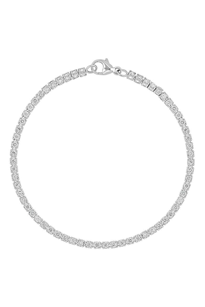 Audrey Diamond Tennis Bracelet, Main, color, 18K WHITE GOLD