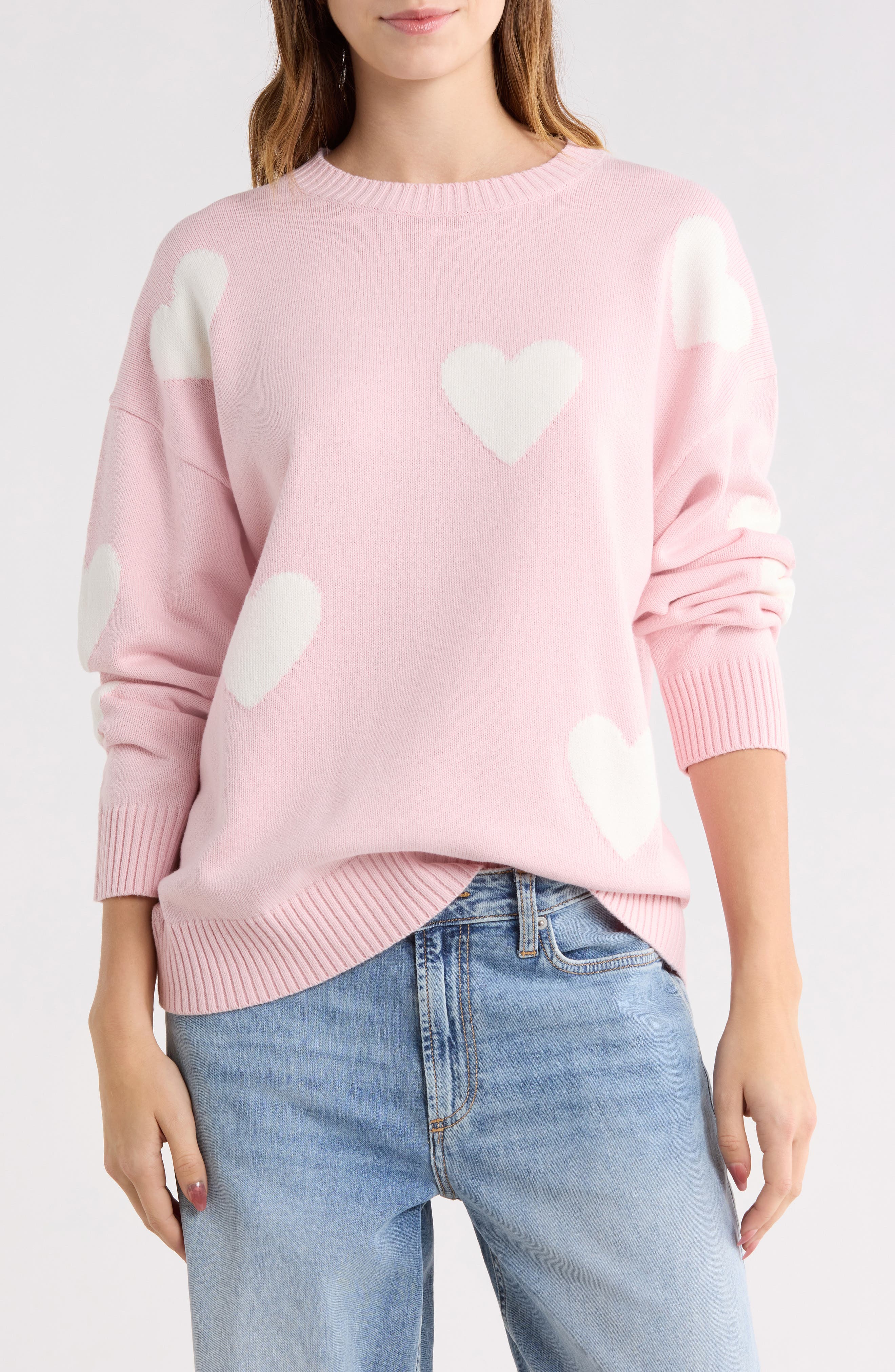 Abound Hearts Sweater