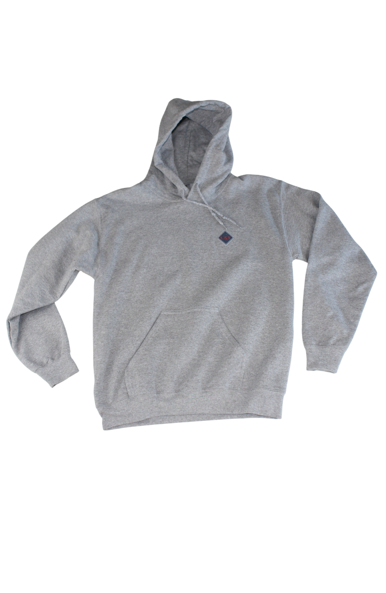 Ledger & Ford Retro Hoodie, Alternate, color, Light Grey