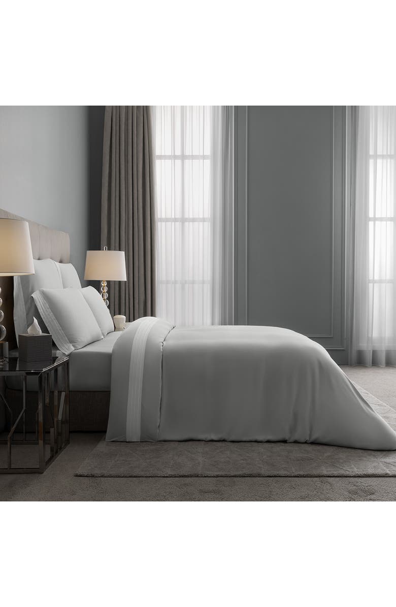 Togas Eden Duvet Cover, Alternate, color, Grey