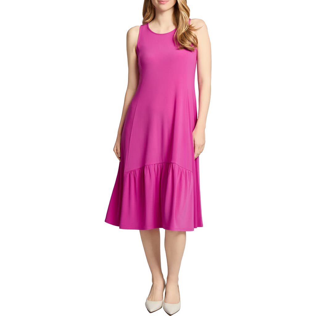 Jones New York Ruffle Sleeveless High-low Dress