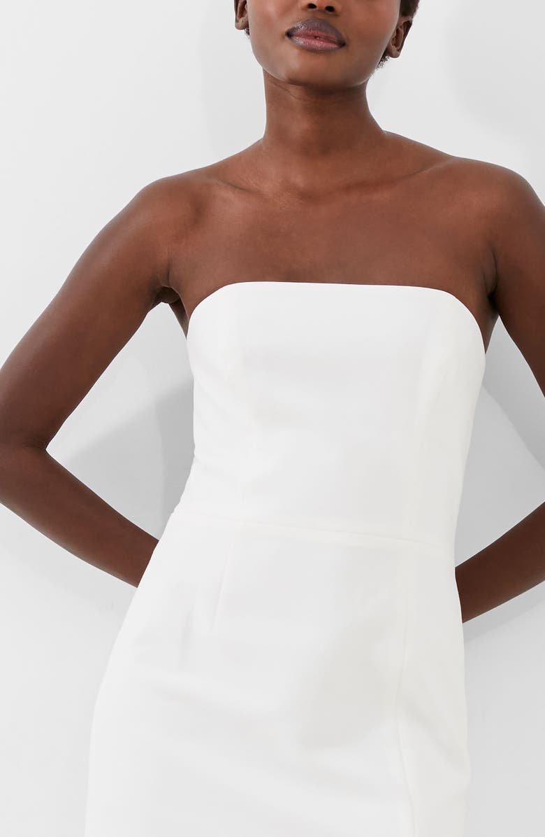 French Connection Whisper Strapless Minidress, Alternate, color, 