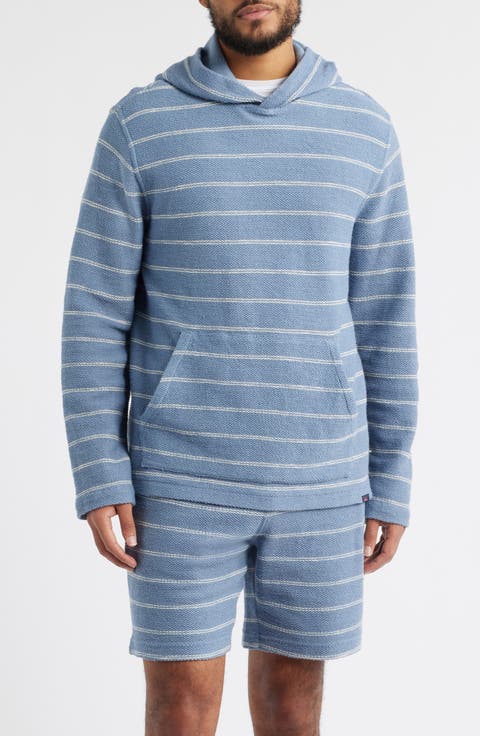 Whitewater Stripe Organic Cotton Blend Hoodie