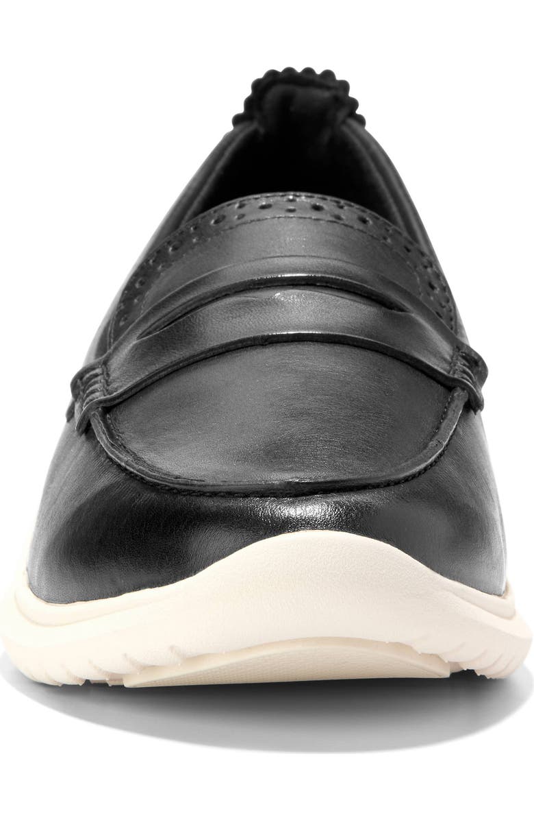 Cole Haan ZeroGrand Meritt Penny Loafer, Alternate, color, Black Pate