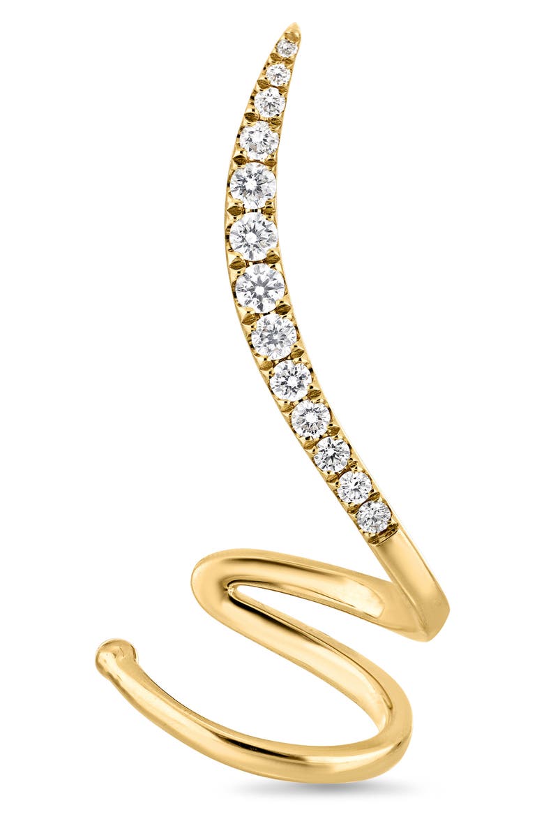 18K Gold Audrey Diamond Statement Earrings (Online Trunk Show), Alternate, color, 18K YELLOW GOLD