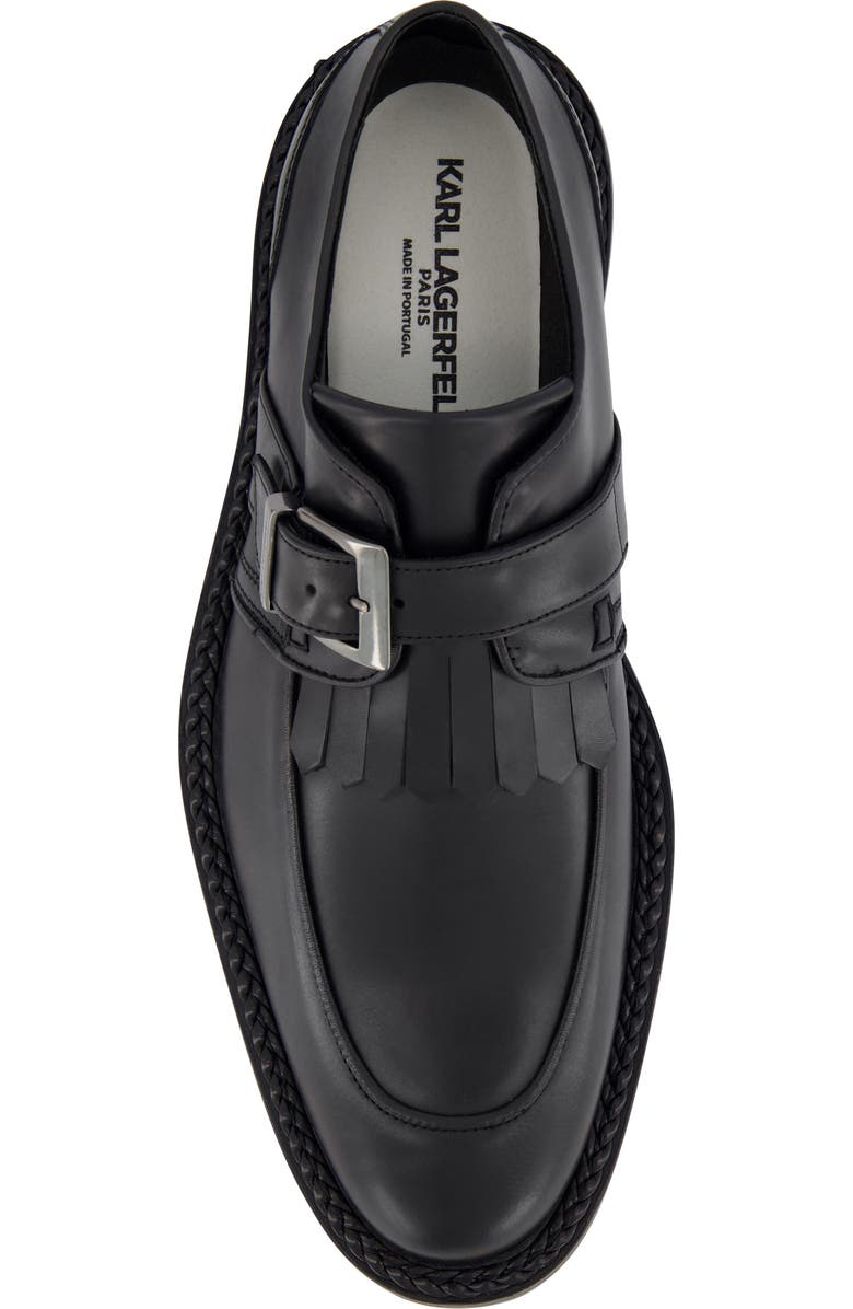 KARL LAGERFELD PARIS Monk Strap Kiltie Loafer, Alternate, color,