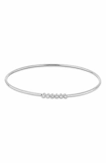 Monaco 18k Gold Diamond Bangle