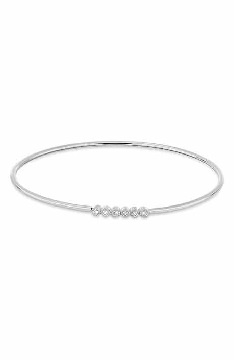 Monaco 18k Gold Diamond Bangle