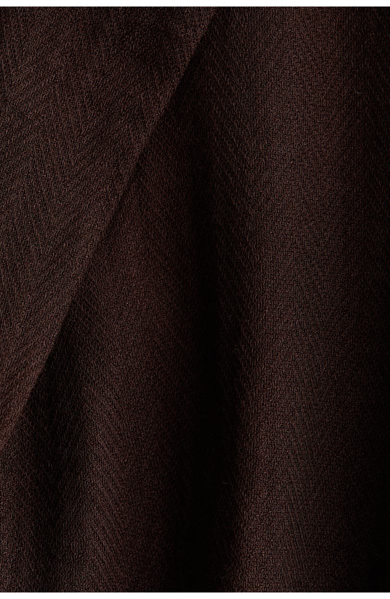 H&M Short Blazer, Alternate, color, Dark Brown