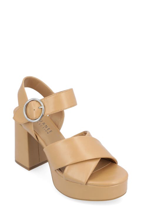 Akeely Block Heel Platform Sandal (Women)