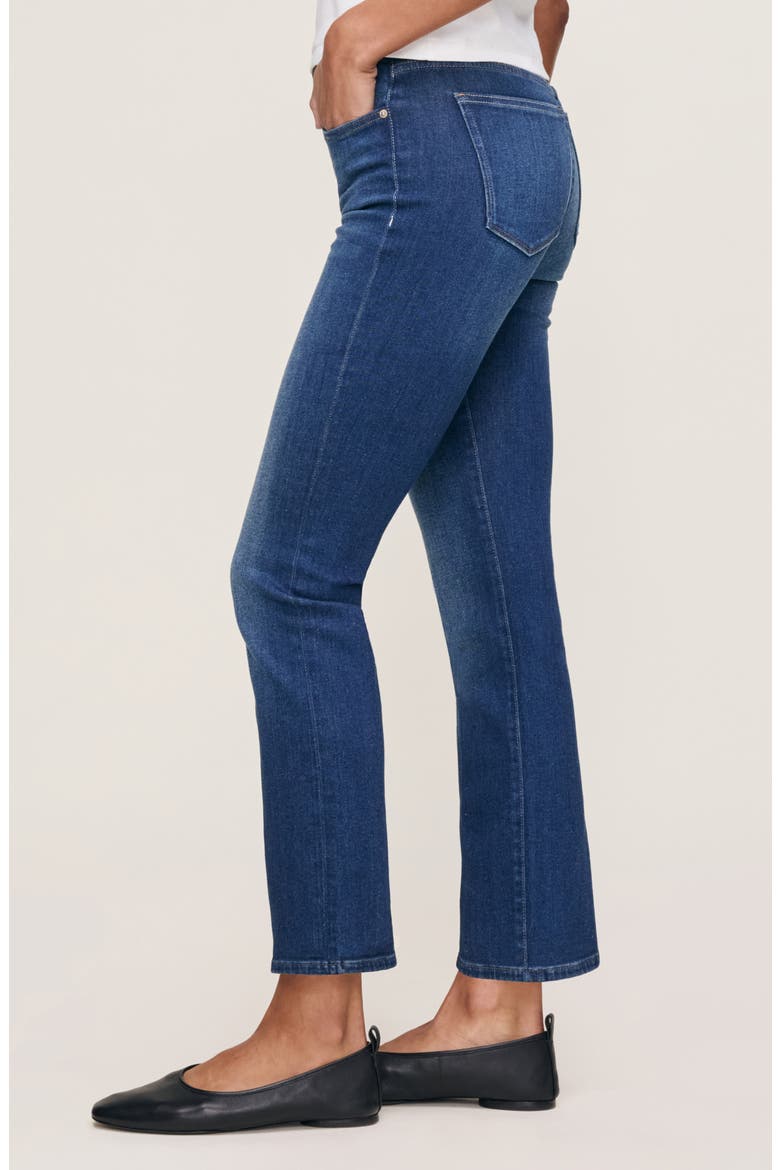 Mara Instasculpt™ Straight Mid Rise Ankle Jeans, Alternate, color, SANTA MONICA