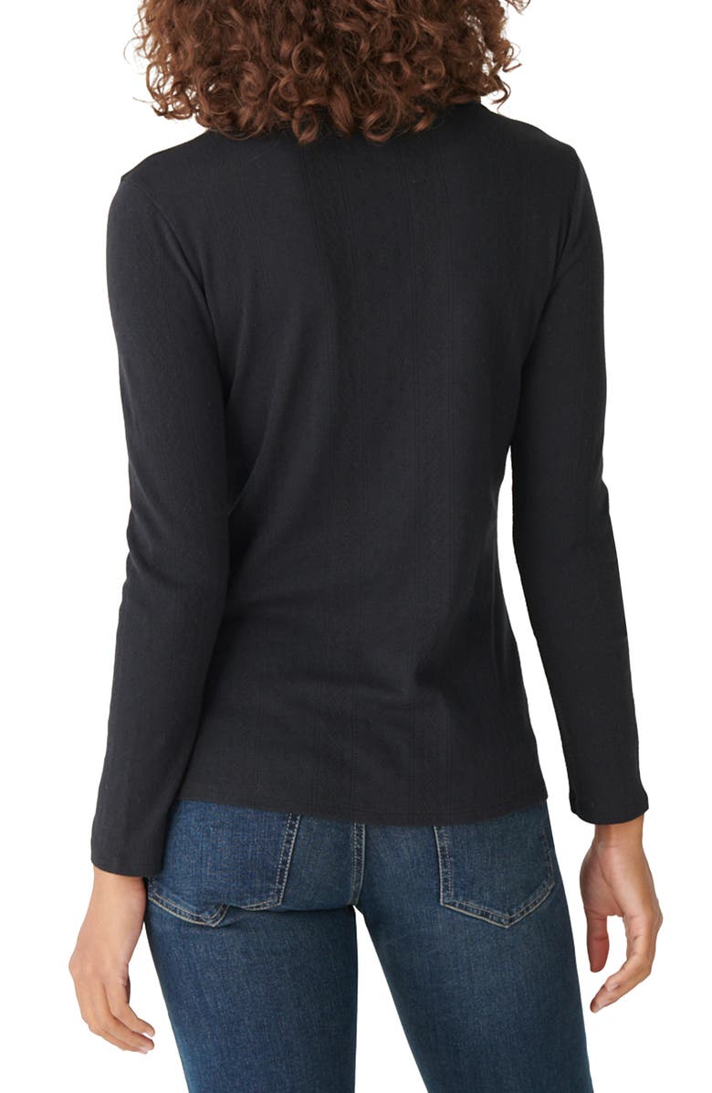 Lucky Brand Pointelle Henley Shirt, Alternate, color, 