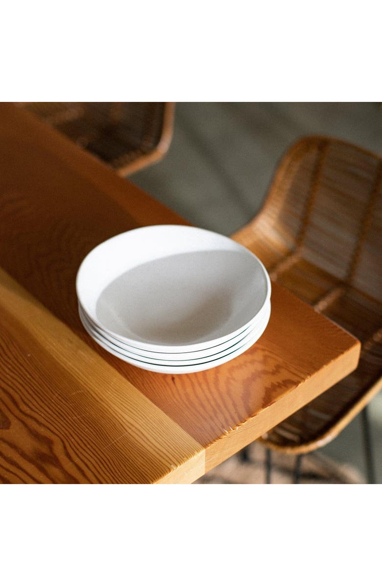 Fable The Pasta Set of 4 Bowls, Alternate, color, Speckled White