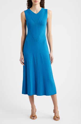 Elie Tahari The Lori Sleeveless Sweater Midi Dress