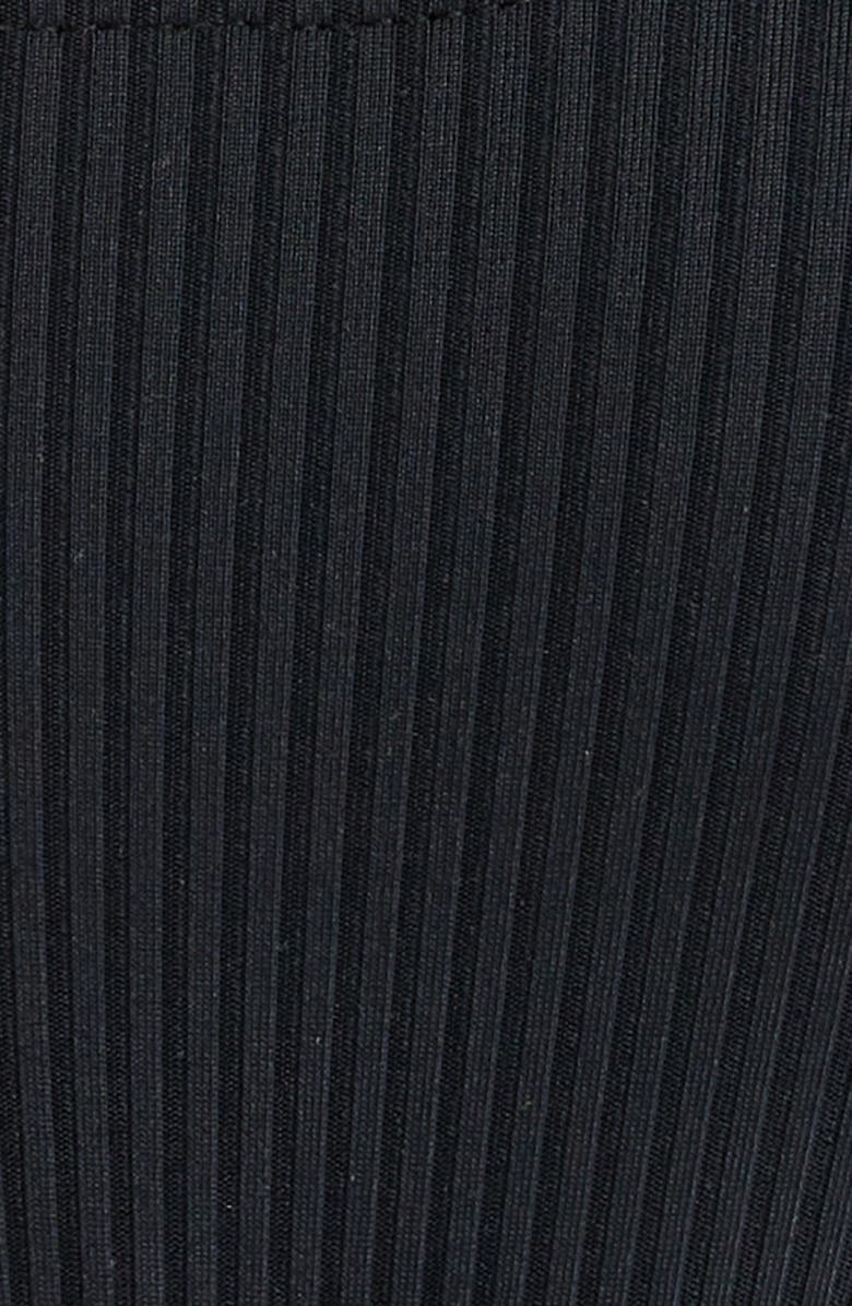 MONTCE Ky Rib Cutout One-Piece Swimsuit, Alternate, color, Black Rib