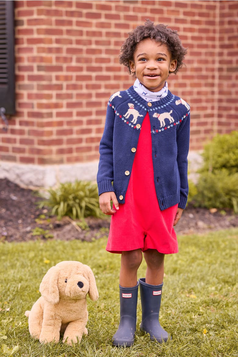 Kids' Fair Isle Cardigan, Alternate, color, Labs